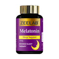 Zeelab Melatonin 10mg Capsules | Sleep Support Supplement for Men & Women | Promotes Relaxation, Restful Sleep & Healthy Sleep Cycle â€“ 60 Capsules