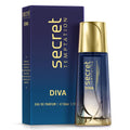 Secret Temptation Diva Luxury Perfume for Women | Long Lasting Smell & Aromatic Woody Fragrance | Eau de Parfum - 50 ml