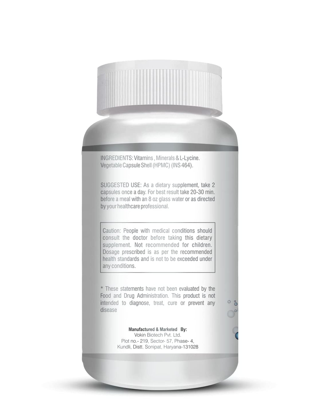 Vokin Biotech Men - MultiVit Daily - 13 Vitamins & 12 Minerals â€“ Support Boost Energy & Immunity- (90 Capsules)