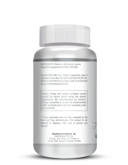 Vokin Biotech Men - MultiVit Daily - 13 Vitamins & 12 Minerals – Support Boost Energy & Immunity-