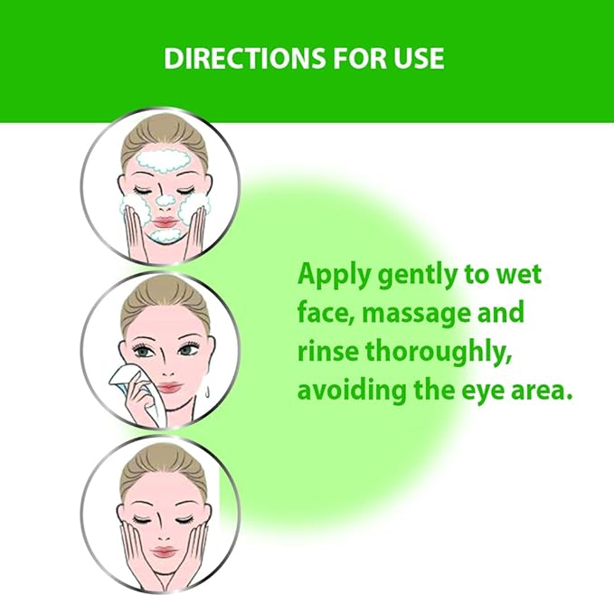 Iba Advanced Active Crystal Clear Green Tea Face Wash - 100 Ml | Pack of 2