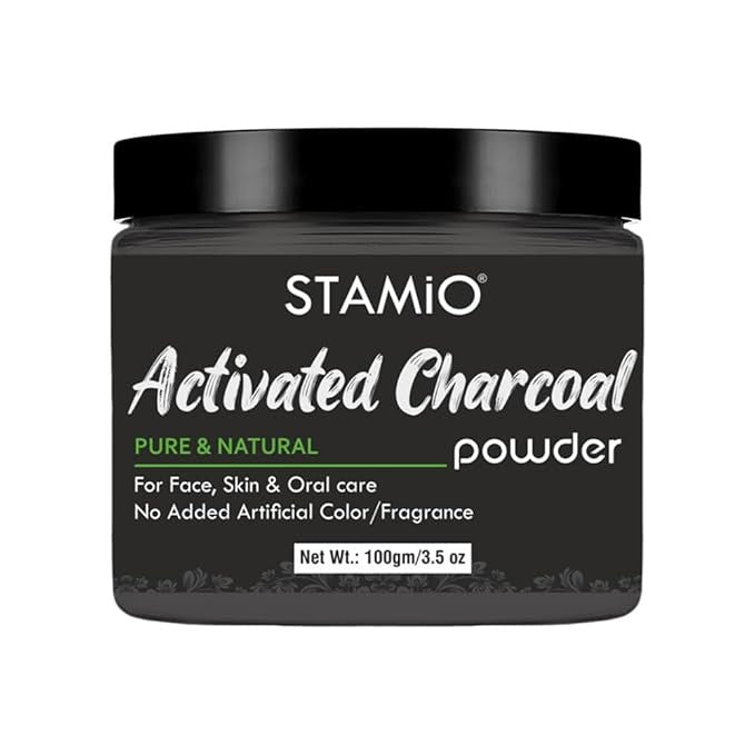 Stamio Activated Charcoal Powder - 100 gms