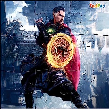 TodFod Wooden Jigsaw Puzzles Toy for Kids & Children Marvel Avengers 54 Pieces 6 in 1 Jigsaw Puzzles