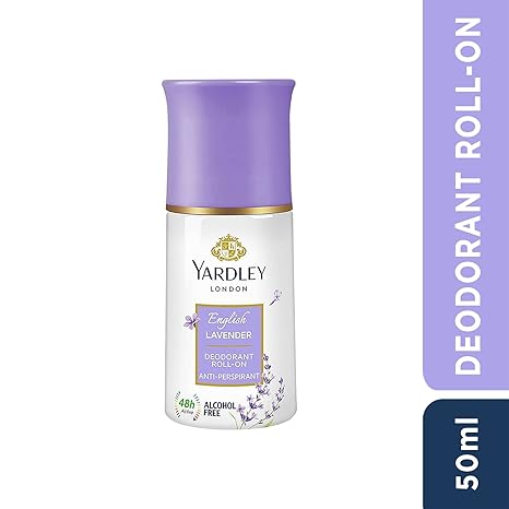 Yardley London English Lavender Anti Perspirant Deodorant Roll On - 50 ml