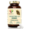 Nutraliebe Coenzyme Q10 Ubiquinol 200mg - Enhanced Energy & Antioxidant Support, Premium Heart Health Supplement, 90 Capsules