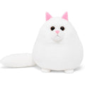Kidology Giant Fluffy Persian Cat Plush Ultra-Soft Stuffed Animal for Kids 27cm White