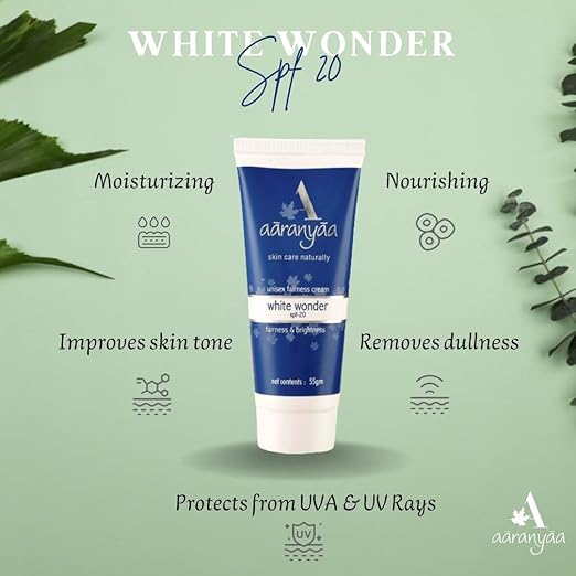 Aaranyaa Fairness Cream White Wonder SPF 20 - 55 gms