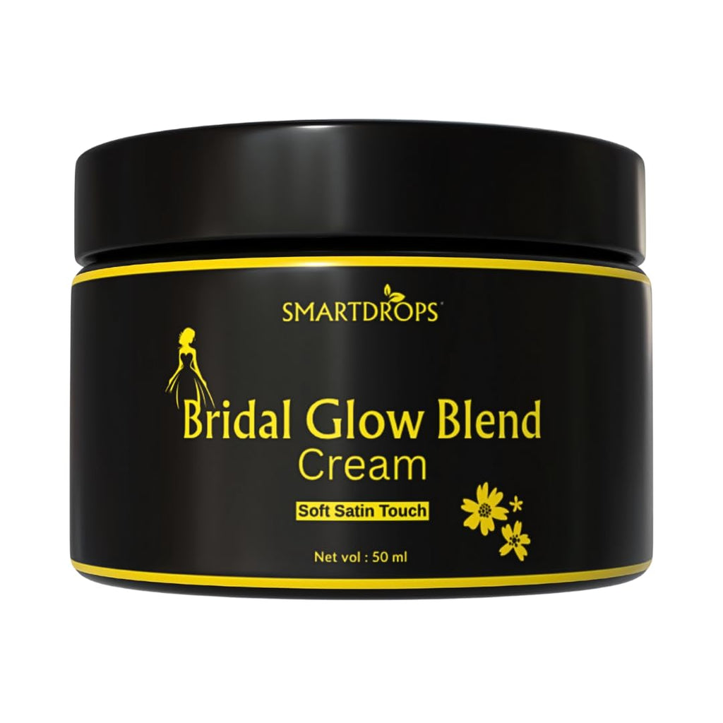Smartdrops Bridal Glow Blend Night Cream | Bridal Night Cream | Triple Whitening Night Cream | Night cream original | Skin Whitening creaM | Day and Night Beauty cream | Suitable For All Skin Types | 50 ml