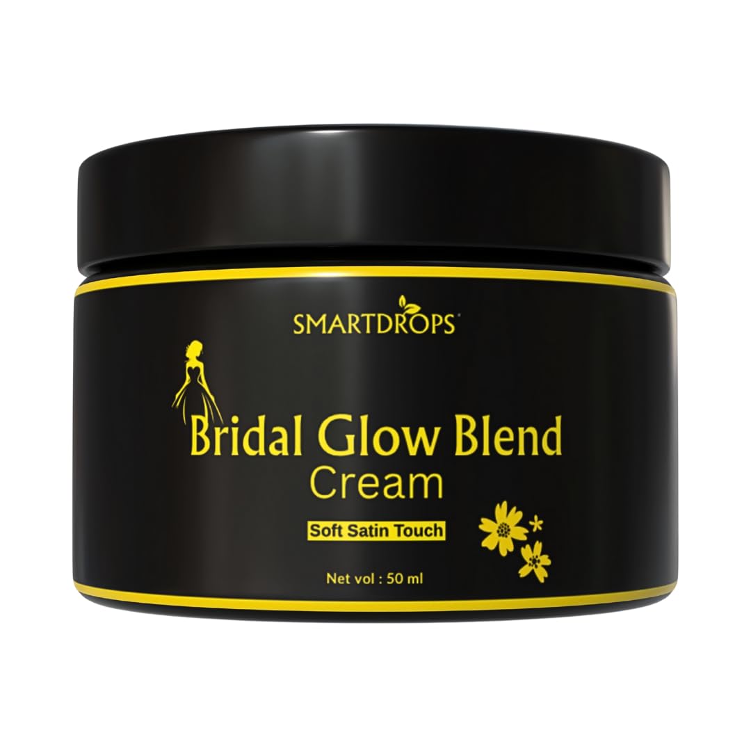 Smartdrops Bridal Glow Blend Night Cream | Bridal Night Cream | Triple Whitening Night Cream | Night cream original | Skin Whitening creaM | Day and Night Beauty cream | Suitable For All Skin Types | 50 ml