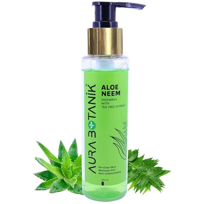 Aura Botanik Aloe Neem Facewash - 100 ml