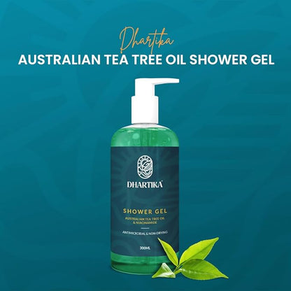 Dhartika Australian Tea Tree Oil Shower Gel - 300 Ml