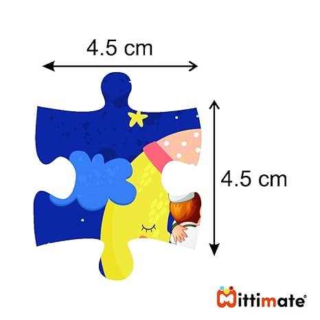 Mittimate Eid Mubarak Jigsaw Puzzle Game for Kids Age 4 to 6 Old 36 Pieces Puzzle Toy