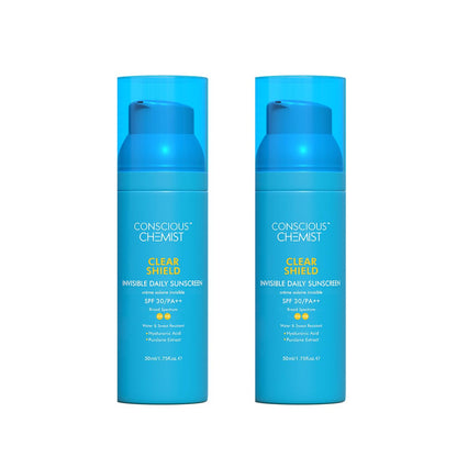Conscious Chemist Clear Shield Invisible Daily Sunscreen - 50 ml