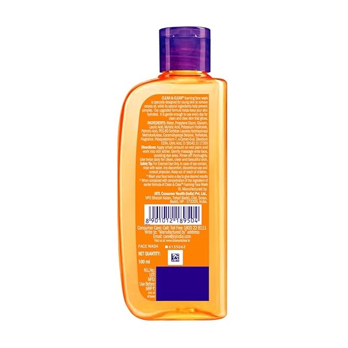 Clean & Clear Facial Wash - 100 ml