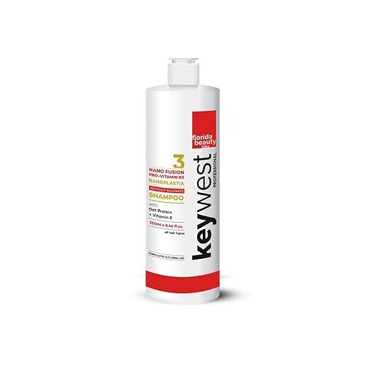 Keywest Professional Nanoplastia Sulfate Free Shampoo - 250 ml