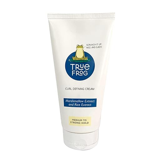 True Frog Curl Defining Cream for Styling Curly Wavy and Frizzy Hair - 150 ml