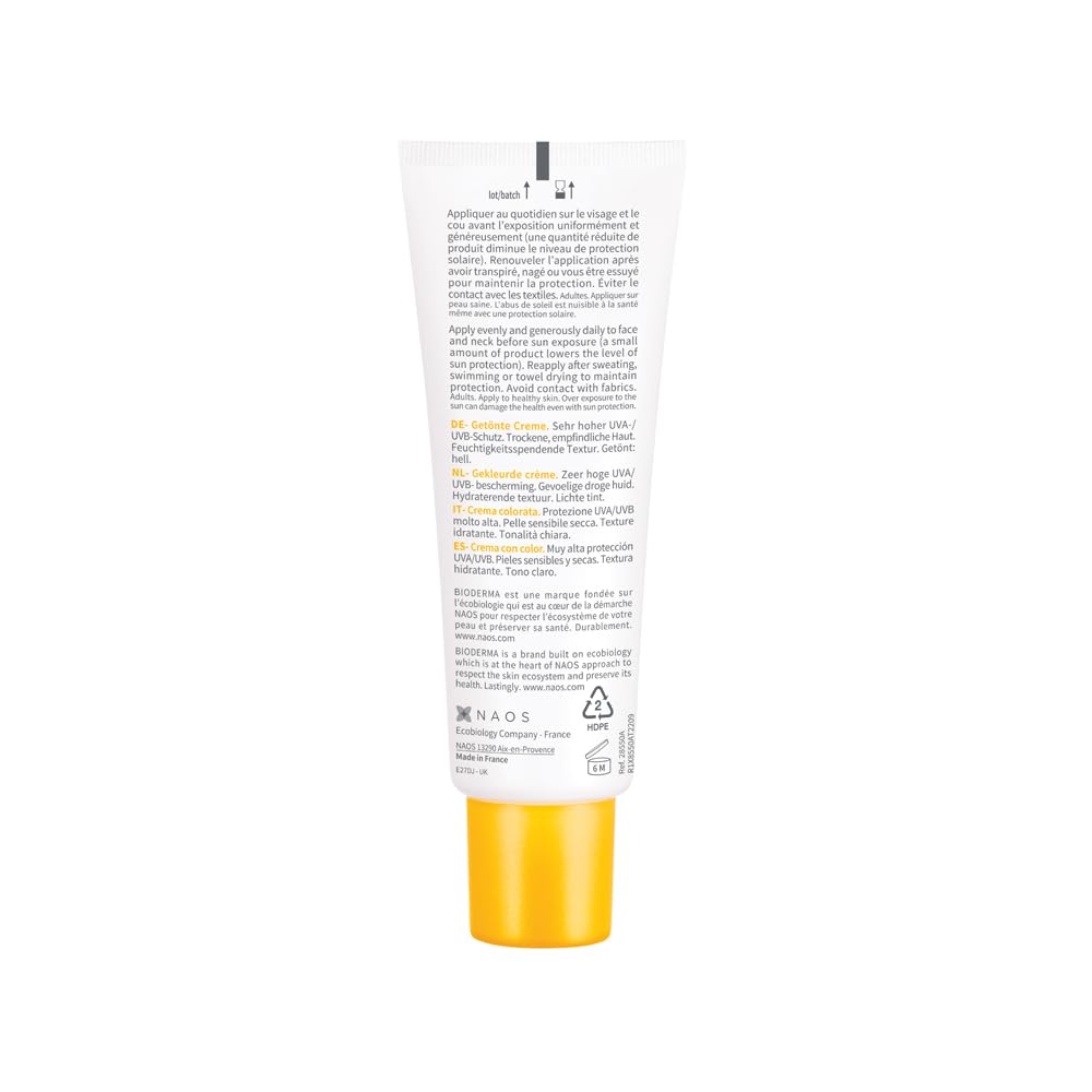 Bioderma Photoderm CrÃ¨me Claire SPF 50+ PA++++ Tinted Sunscreen with 8H Hydration | In Vivo Tested