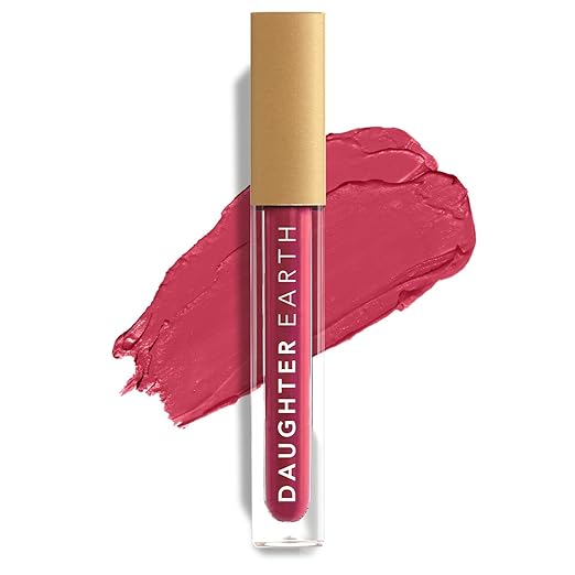 Daughter Earth Liquid Lipstick With Vitamin E & Hyaluronic Acid the Original Pink - 5.0 Ml