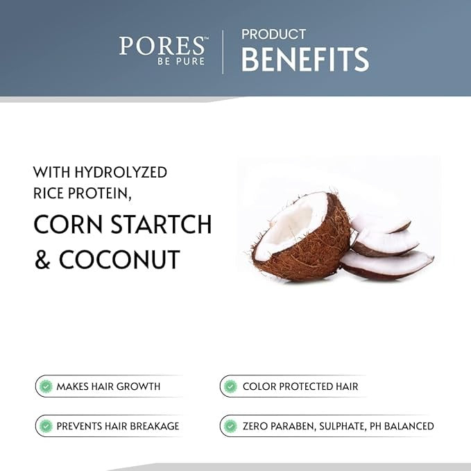 Pores Be Pure Rice Water Hair Conditioner - 250 ml