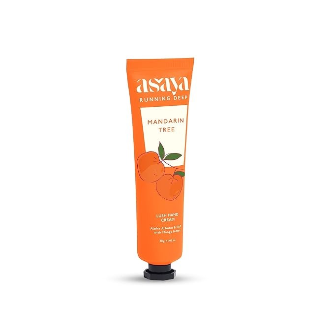 Asaya Mandarin Tree Hand Cream for Women & Men - 30 gms
