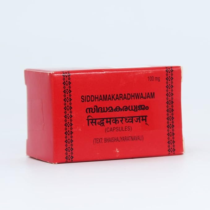 Kottakkal Arya Vaidyasala Siddha Makaradhwajam – 10 Ayurvedic Capsules for General Wellness