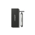 YourHappyLife Sculpt Face Roller T-Shaped electric (Battery Operated) Dermateq Silver Coated | Anti Wrinkle Massager for Forehead, Eye, Neck & Collar Bone (Silver Colour) | Skin Elasticity, De-Puff.