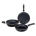Judge by Prestige Ace Non-Stick BYK Set 20cm Kadai+Frypan+Omni Tawa 3 Piece