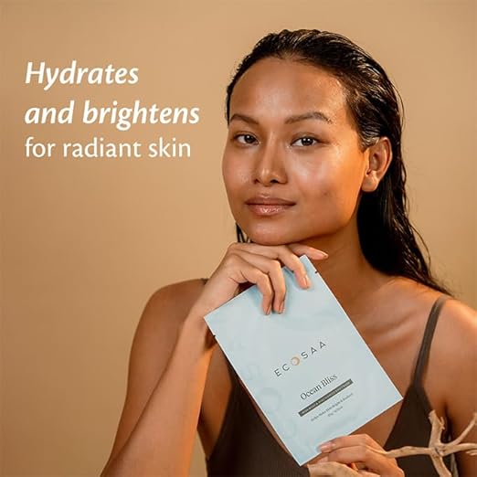 Ecosaa Ocean Bliss Sheet Mask - 20 gms