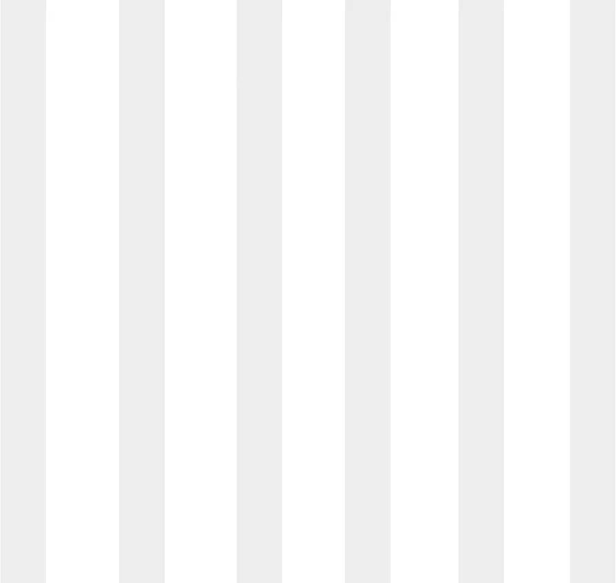 Homefab India 160 TC Stripe Glace Cotton Double BedSheet with 2 Pillow Covers White