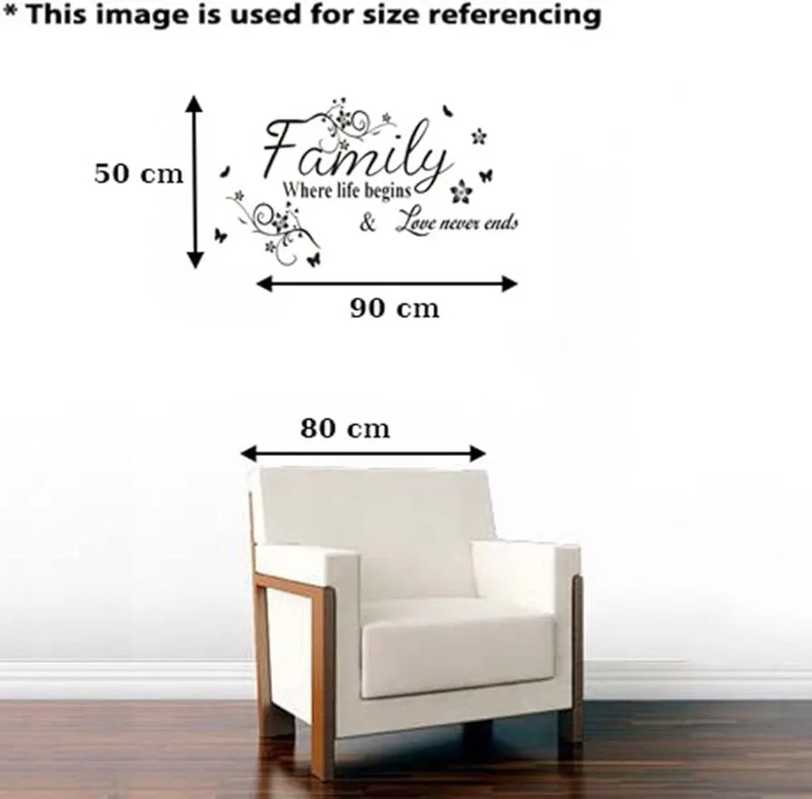 God & God's Large Wall Sticker Just Peel & Stick Size 50 or 60 Cm Code Gs32 Vinyl Self-adhesive