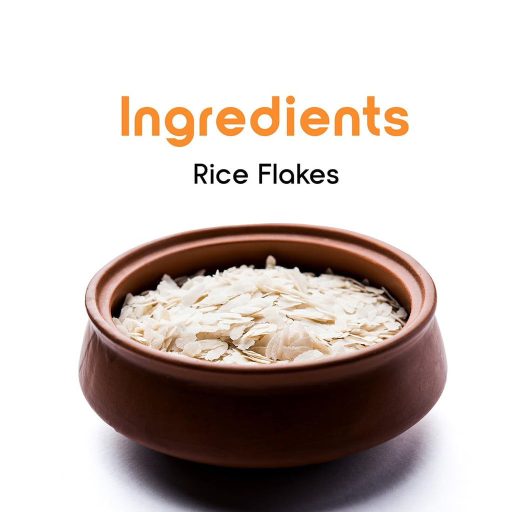 FORTUNE Thick Poha, Source of Fibre and Protein, 500grams
