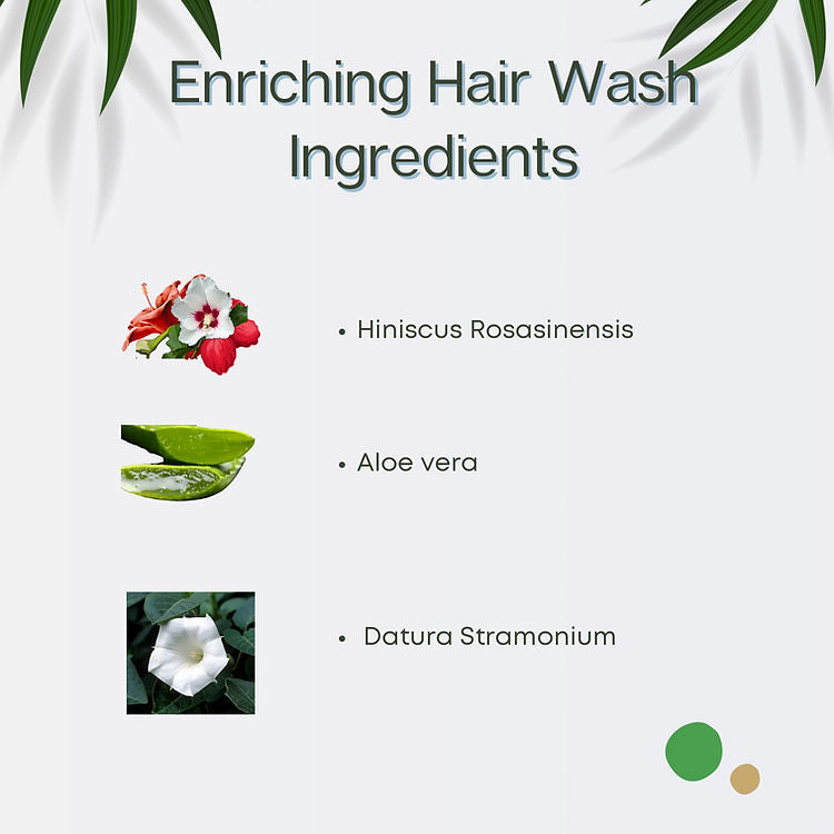 Dr. Rao's Keshovin Herbal Ayurvedic Hair Shampoo for Healthy Scalp and Hair Growth
