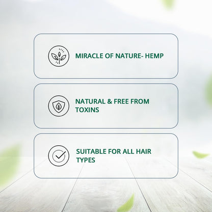 Hampa Hemp Growth Serum and Lush Hair Combo