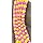 Artificial Marigold Fluffy Flowers Garlands Pack of 5 Yellow and Baby Pink