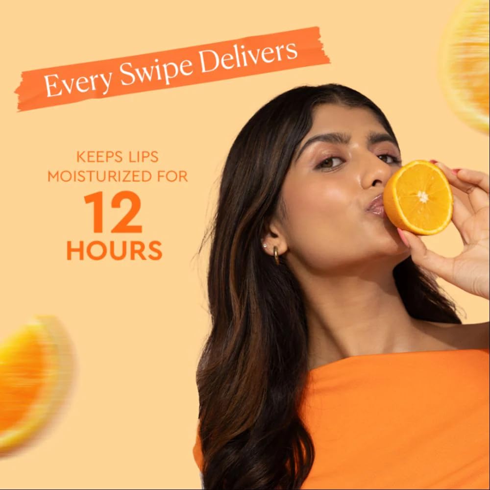 The Face Shop Vitamin C Lip Sleeping Mask (5g) - Smooths & Softens Dry Lips - Hydrating Lip Balm - Overnight Lip Care - Korean Skin Care
