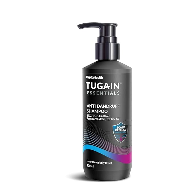 Cipla Tugain Essentials Anti Dandruff Shampoo - 200 ml