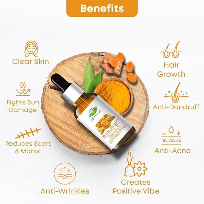 Farm Blends Turmeric Essential Oil - 30 ml
