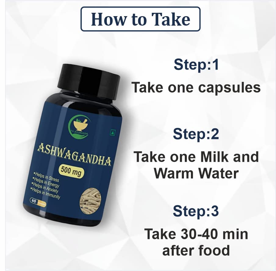 Fij Ayurveda Ashwagandha Capsule - 60 Capsules