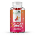 Simply Herbal Skin Collagen Builder with Biotin & Hyaluronic Acid | Hair & Skin Support for Men & Women | 30 Strawberry-Flavored Gummies