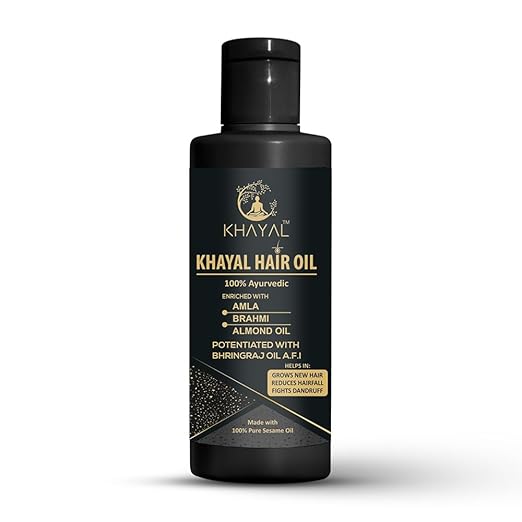 Khayal Hair Oil No Mineral Oil No Chemical - 90 ml Each (Pack of 2)
