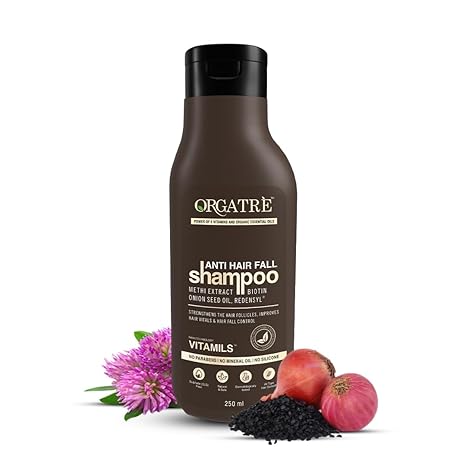 Orgatre Anti Hair Fall Shampoo For Men & Women - 250 ml