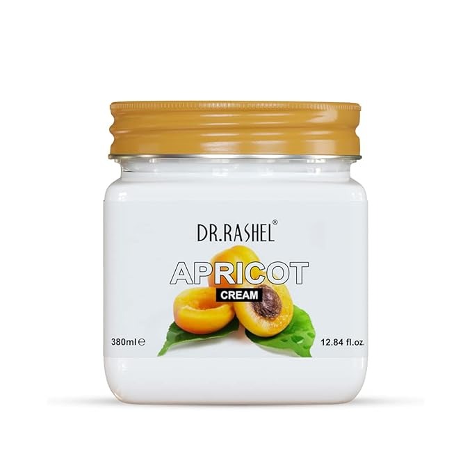 Dr.Rashel Apricot Face And Body Cream For Women and Men - 380 ml