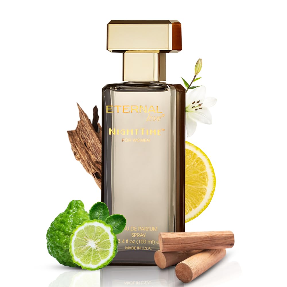 Eternal Love Nighttime â€“ Eau De parfum for Women | Delicate Floral & Seductive Musk Notes | Fresh, Elegant & Magnetic Scent | Aldehydes, Jasmine & Balsam | Long-Lasting Perfume | Gift for Her | 100ml