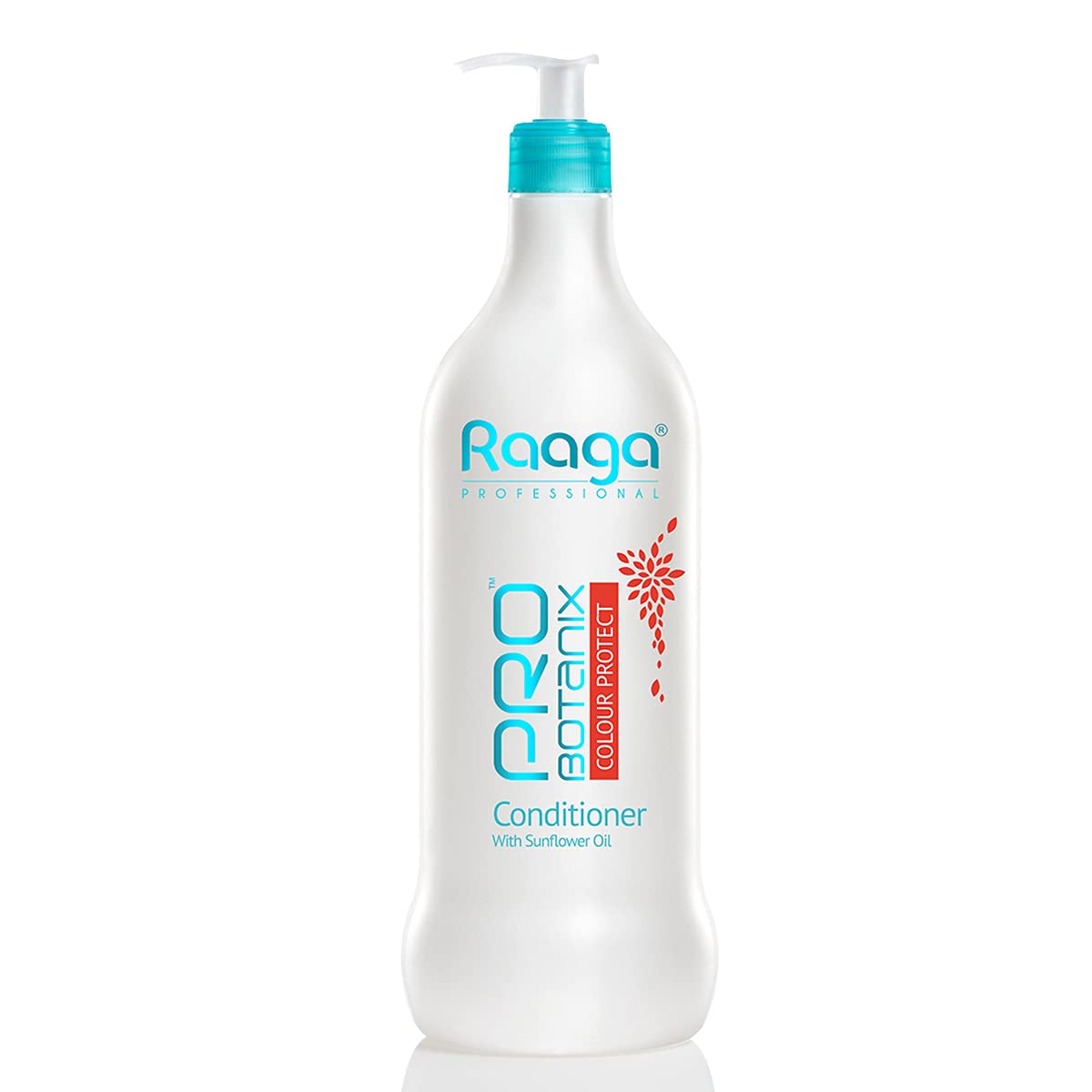 Raaga Professional Pro Botanix Color Protect Conditioner With Sunflower Oil, Blue, 1000 Ml - 1 Count
