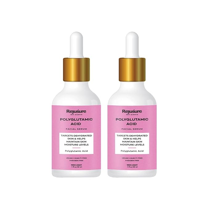 Rejusure Polyglutamic Acid Facial Serum – 30 Ml | Pack of 2