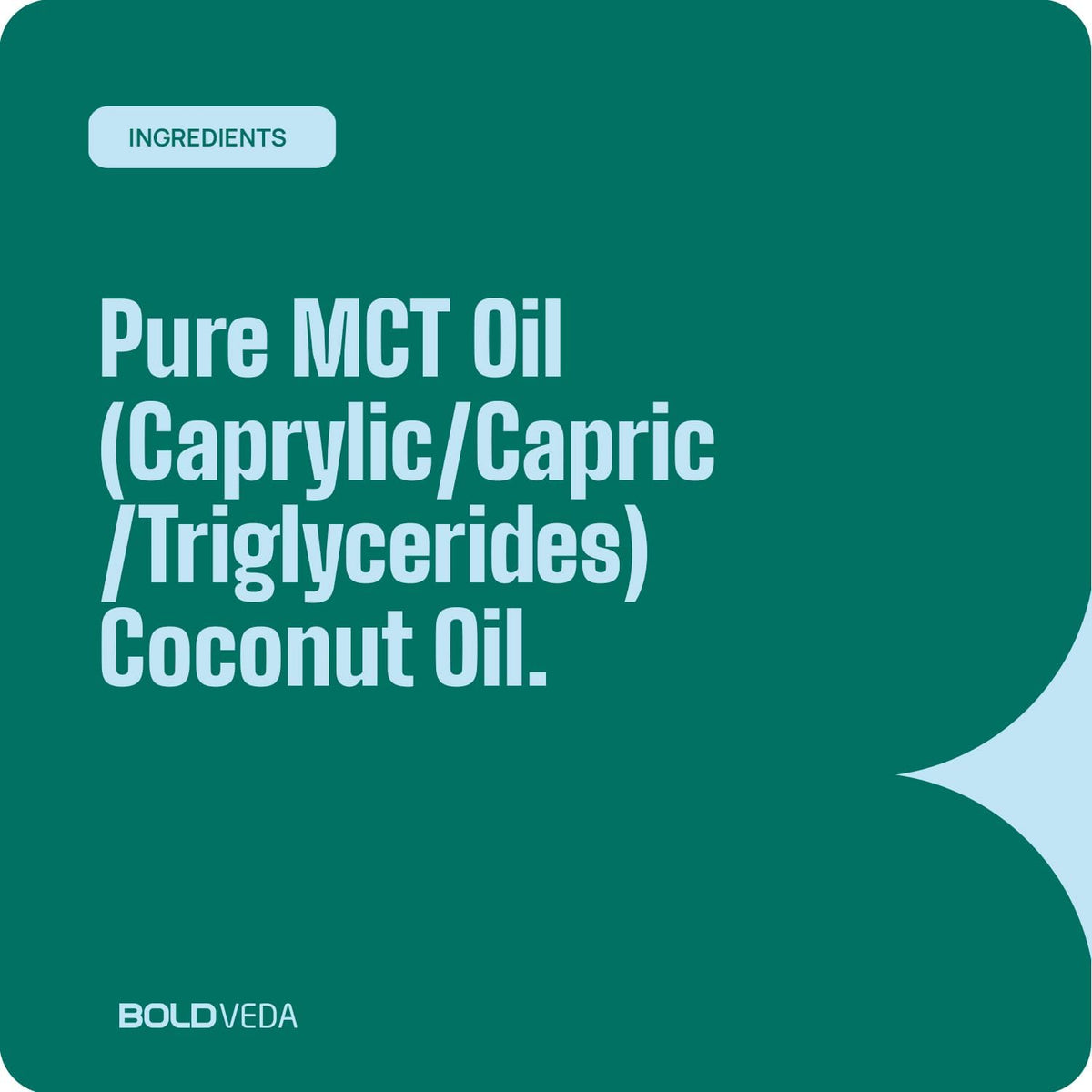 Boldfit MCT Oil C8 C10 Vegan Coconut Derived MCT for Keto and Paleo Friendly Cold Pressed Oil Supports Energy, Metabolism, Gut and Brain Function –500ml