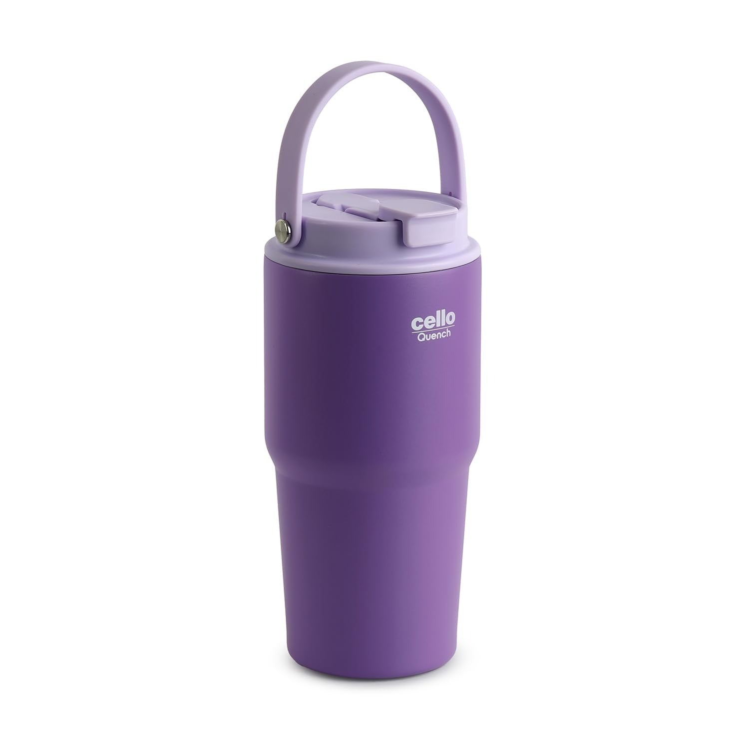 Cello Quench 600 On-the-Go Stainless Steel Sipper Tumbler with Straw  600ml
