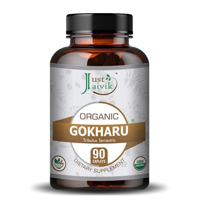 Just Jaivik Organic Gokharu - 90 tabs