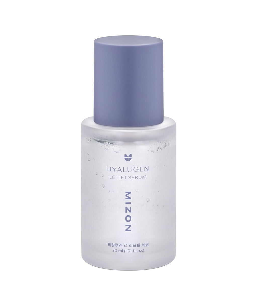 MIZON Hyalugen Le Lift Serum with Hyaluronic Acid and Marine Collagen for Fine Lines Total Face Care Youthful Skin Refreshing Lifting Korean Skincare - 30 ml