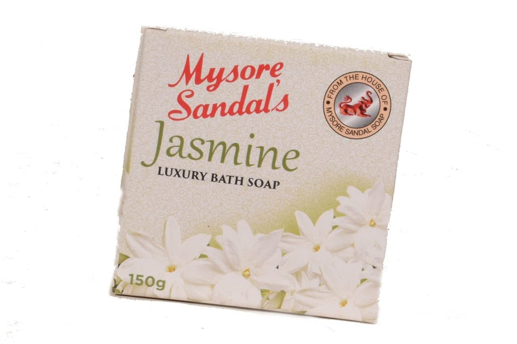 Mysore Sandal Jasmine Luxury Bath Soap - 150 gms (Pack of 2)